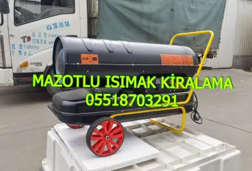 Van ve Çorum ve Niğde Mazotlu Isıtıcı Kiralama Isımak