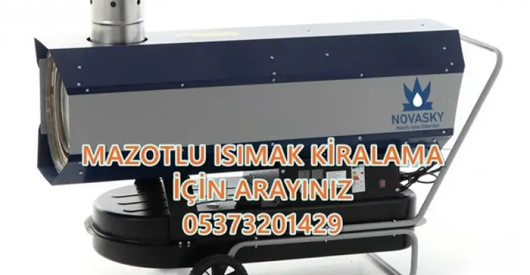 Nem Kurutma Isıtma Makinesi Kiralama Ataşehir ve Ümraniye ve Sultanbeyli