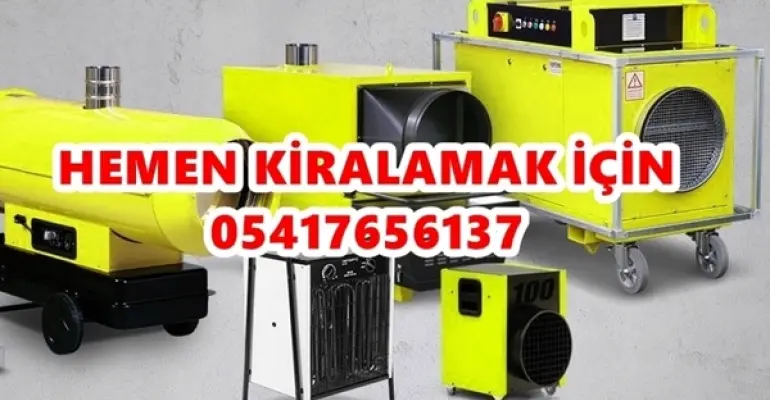 Nem Kurutma Isıtma Makinesi Kiralama Bursa ve Sakarya ve Ankara