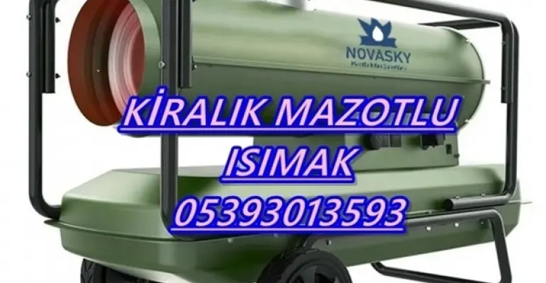 Nem Kurutma Isıtma Makinesi Kiralama Isparta ve Kars ve Trabzon