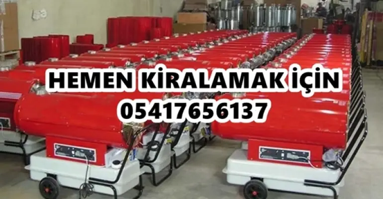 Nem Kurutma Isıtma Makinesi Kiralama Rize ve Osmaniye ve Erzurum