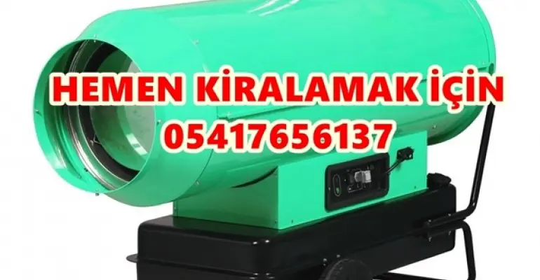 Nem Kurutma Isıtma Makinesi Kiralama Tekirdağ ve Tokat ve Trabzon